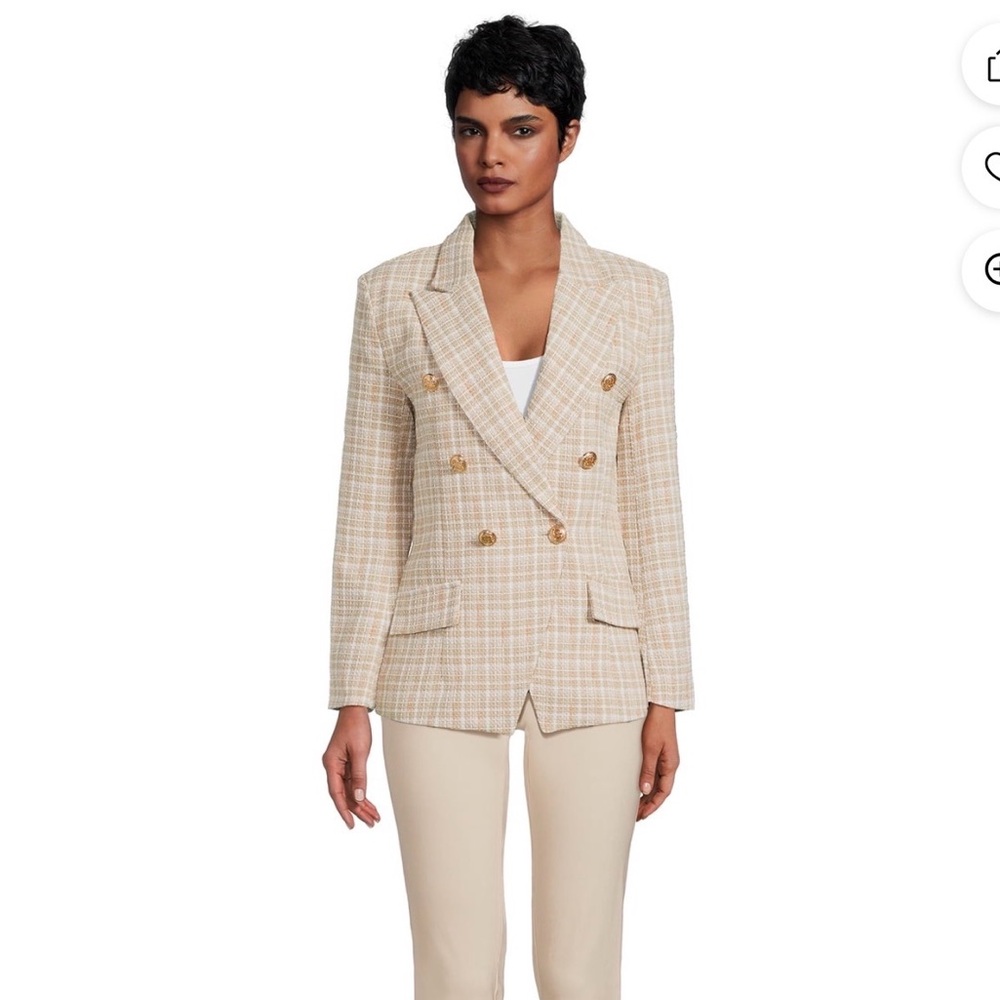 Attitude Unknown Women’s Blazer, Size XL NEW With Tags (Tan) - Picture 5 of 10